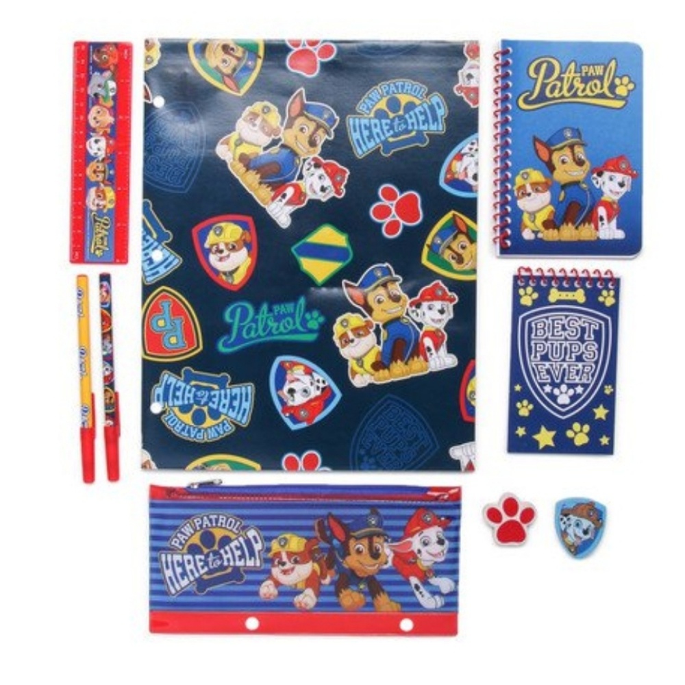 Paw Patrol 10 Piece Backpack Set - Picture 2 of 5